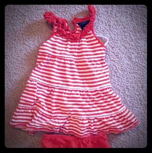 Chaps toddler girls summer outfit